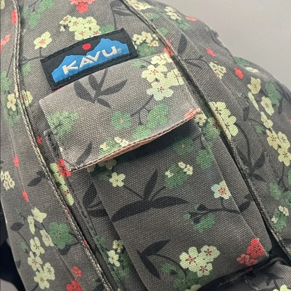 Kacy Sling Rope Bag “Forest Blossom” billfold included - Picture 3 of 11